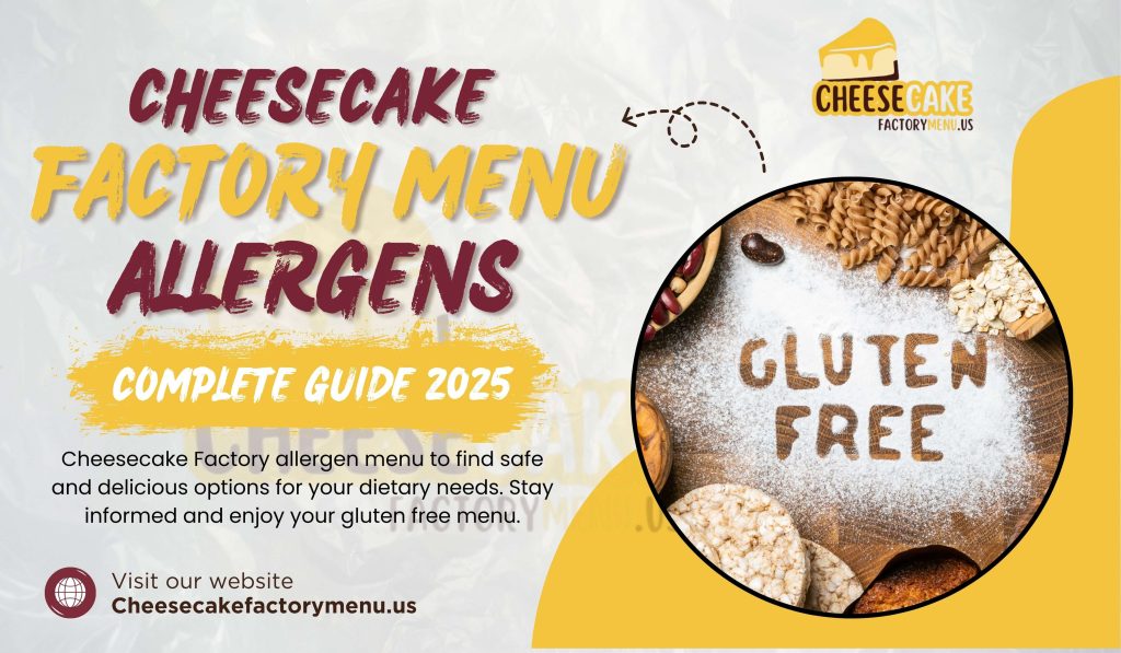 Cheesecake Factory Menu Allergen