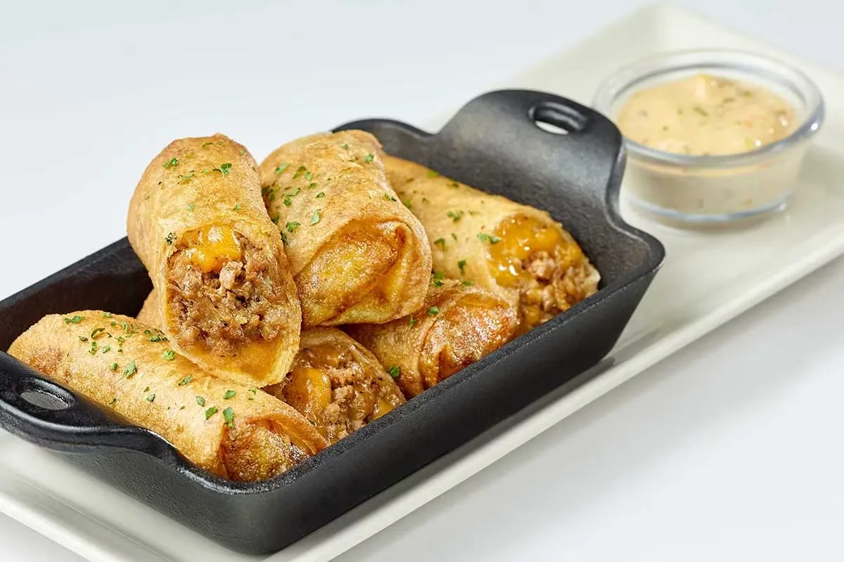 Cheesecake factory Cheeseburger Spring Rolls