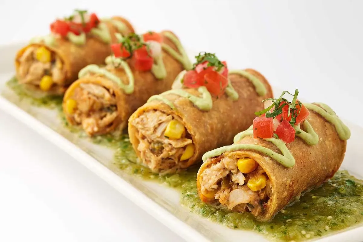 Cheesecake factory Chicken Taquitos