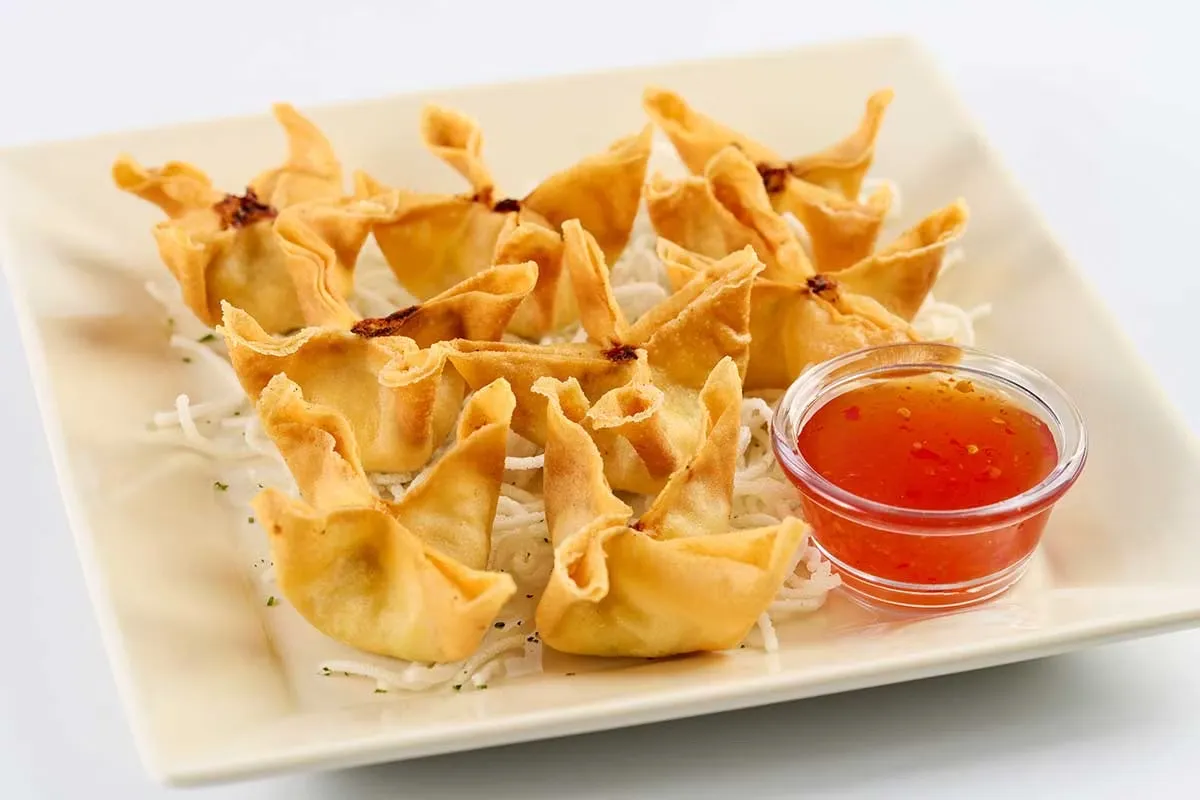 Cheesecake factory Crab Wontons