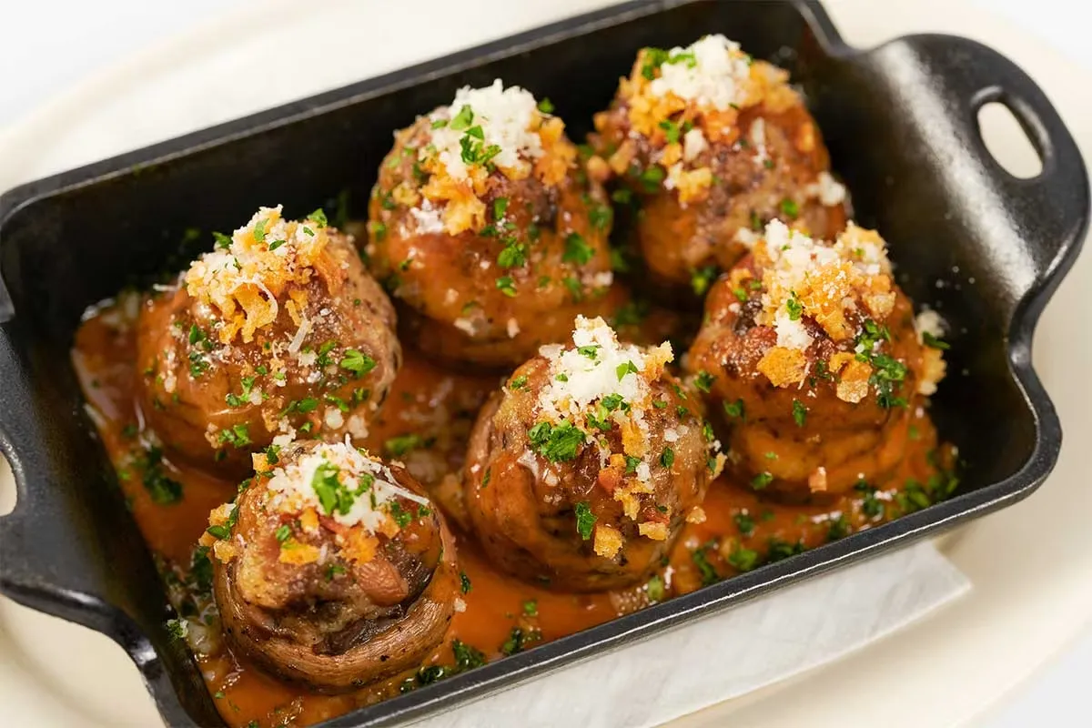 Cheesecake factory Stuffed Mushrooms