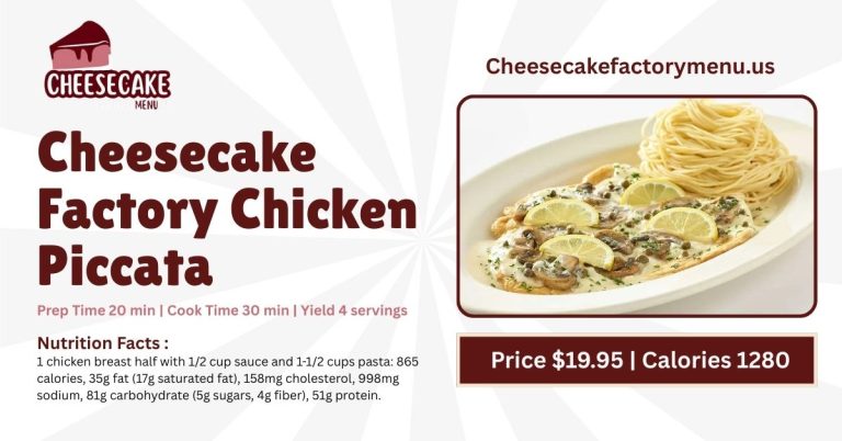 Cheesecake Factory Chicken Piccata